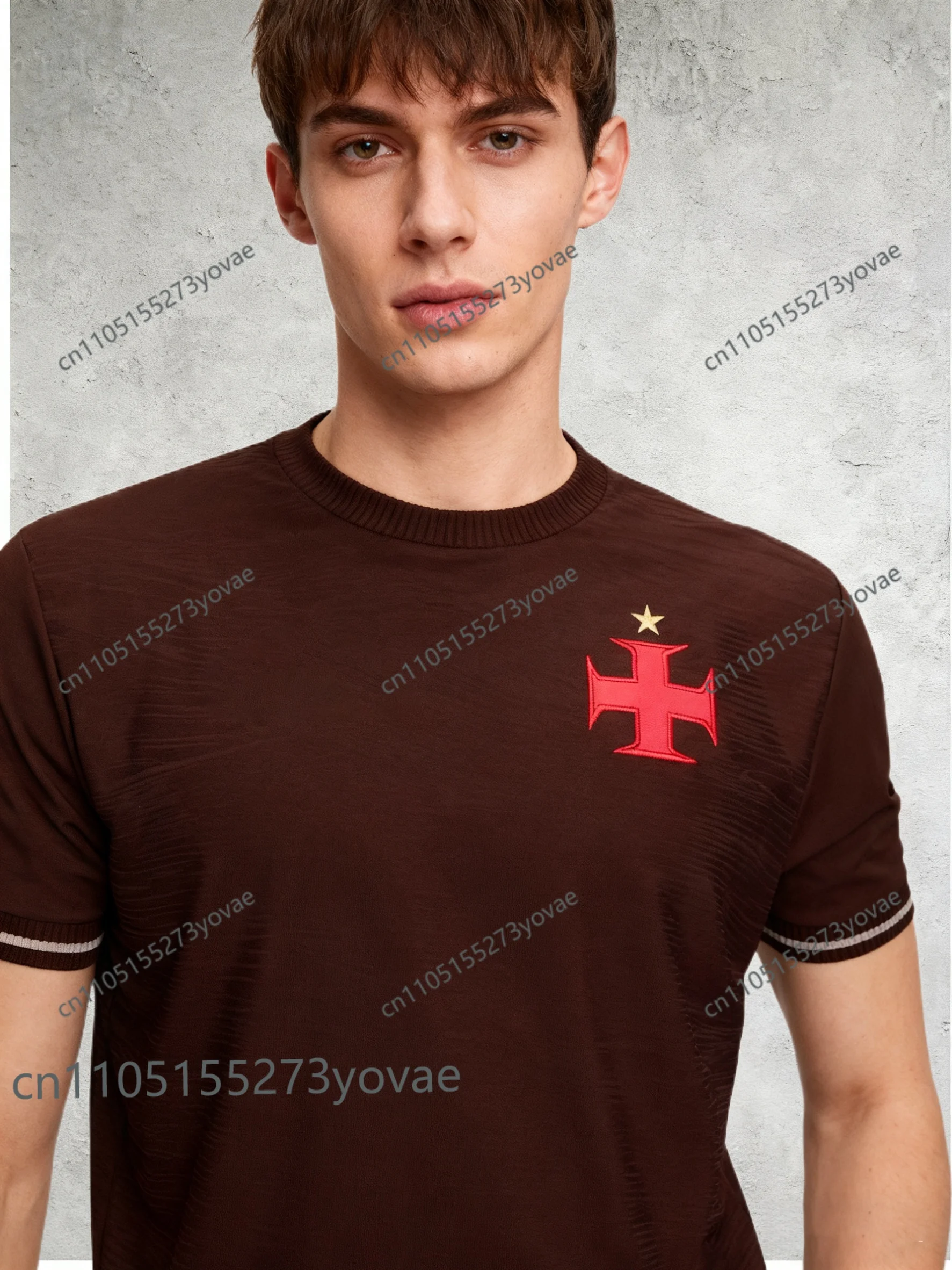 

25-26 Season Vasco Da Gama Home and Away Football Jerseys 3D Printed Short Sleeved Sports T-shirt Same for Adults,Children 3D