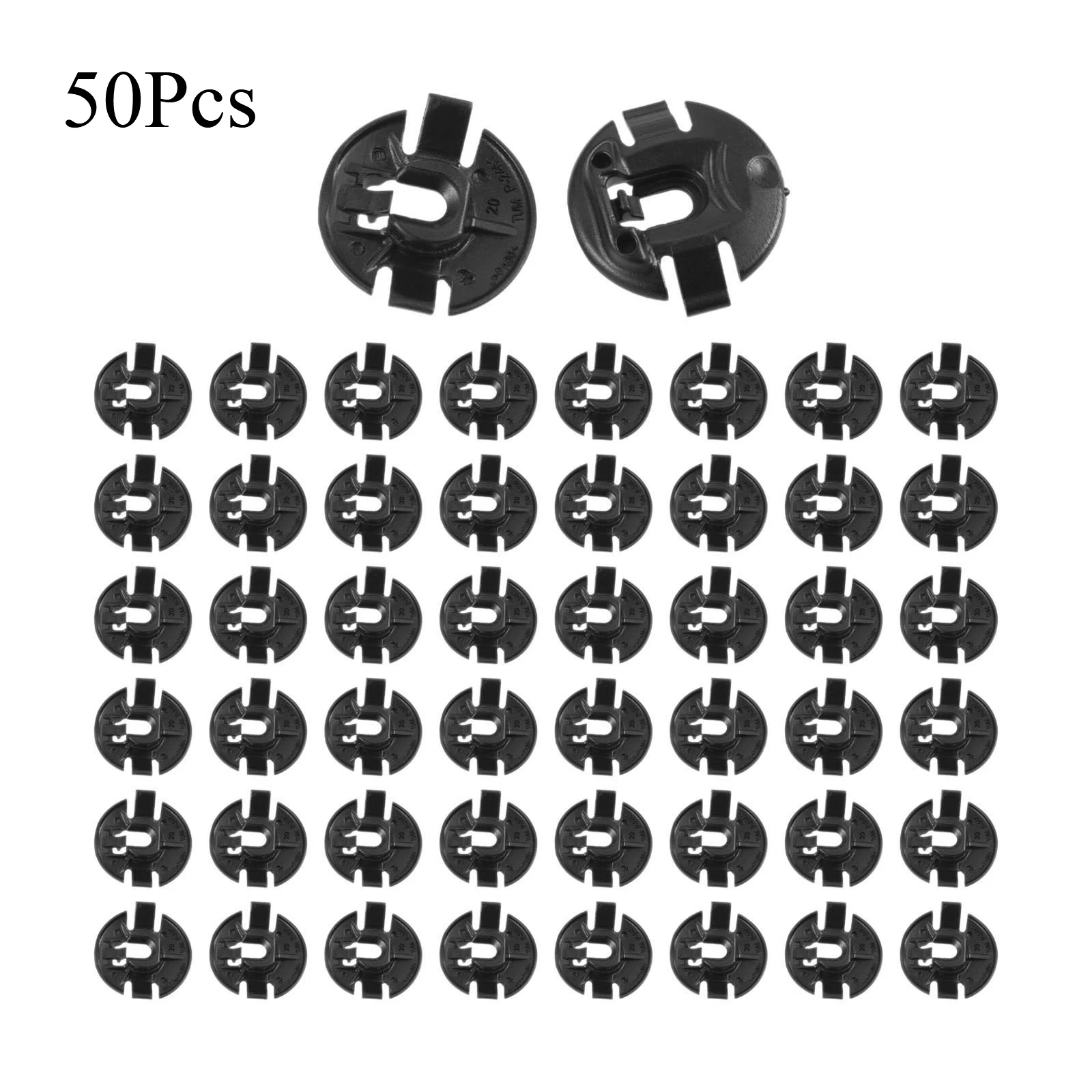 

50Pcs Car Inner Wheel Arch Clips Splash Guard Plastic Clips Holder for Audi A1 8X1 8XF A4 8K2 B8 A6 Avant 4F5 A7 Sportback 4GA