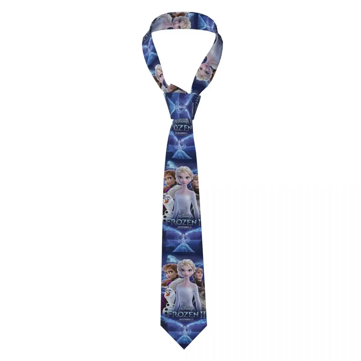 

Индивидуальные галстуки Kristoff Olaf Elsa, мужские модные шелковые офисные галстуки из фильма «Холодное сердце» Анны