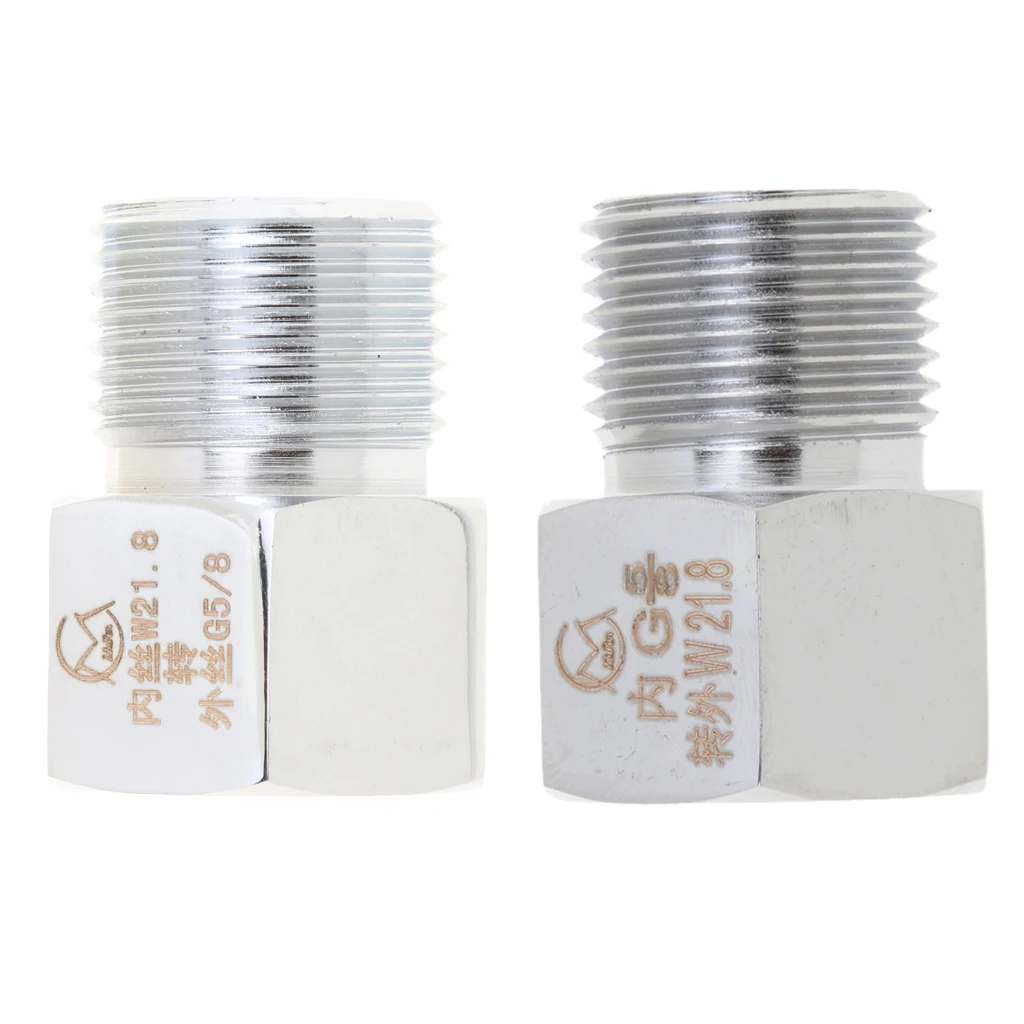 Aquarium CO2 Adapter Nut Stainless Steel Regulator Converting Connector for CO2 Generator Kit Fish Tank