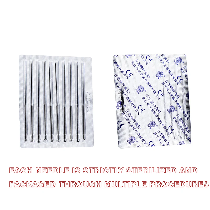 Sterile Acupuncture Needle 1000 Disposable Asepsis Acupunture For body acupoint lymph Detox Slim Beauty Health Skin Face care