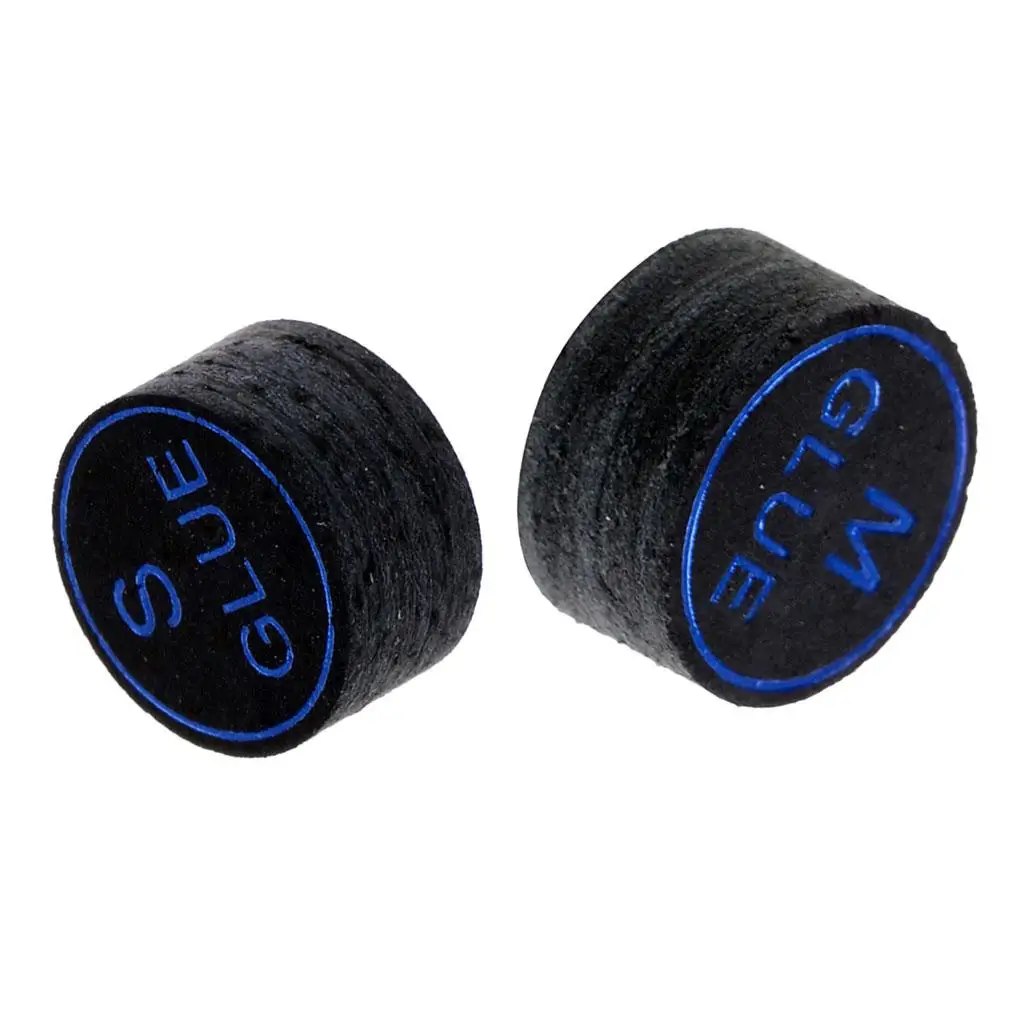 

Billiards Accessories Soft Cue Tips 13mm Pigskin Leather Pool Cue Tip Replacement for Snooker Practice