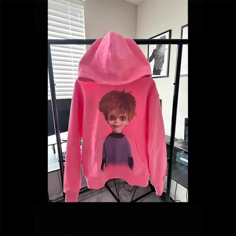 

Vintage Glen Printing Hoodies Women Grunge Sweatshirt Casual Sport Streetwear Thick Cotton Hoodie Hip Hop Y2k Clothing