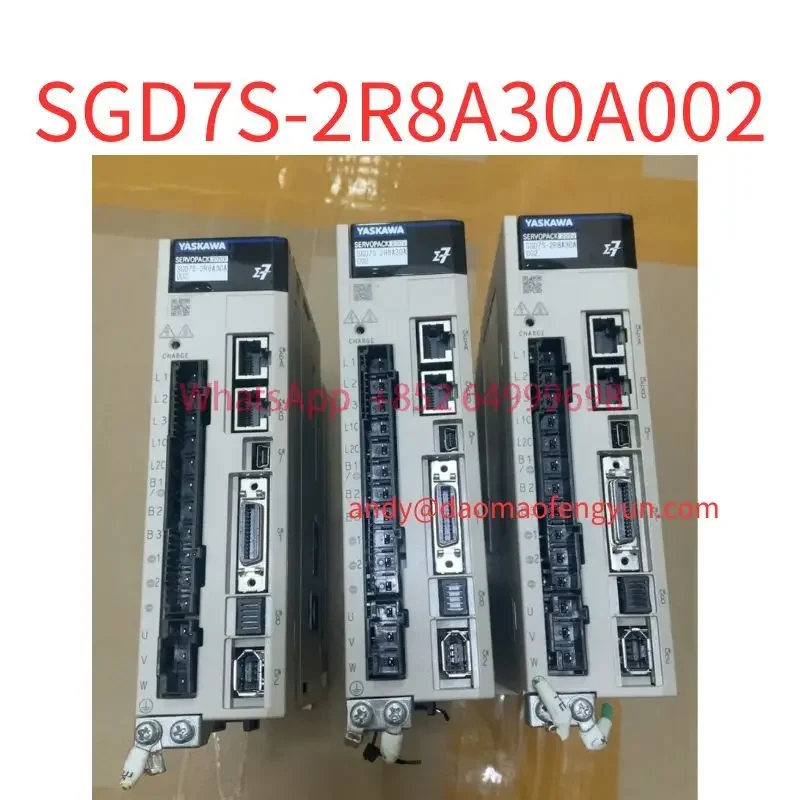 Second-hand SGD7S-2R8A30A002 servo driver Test OK