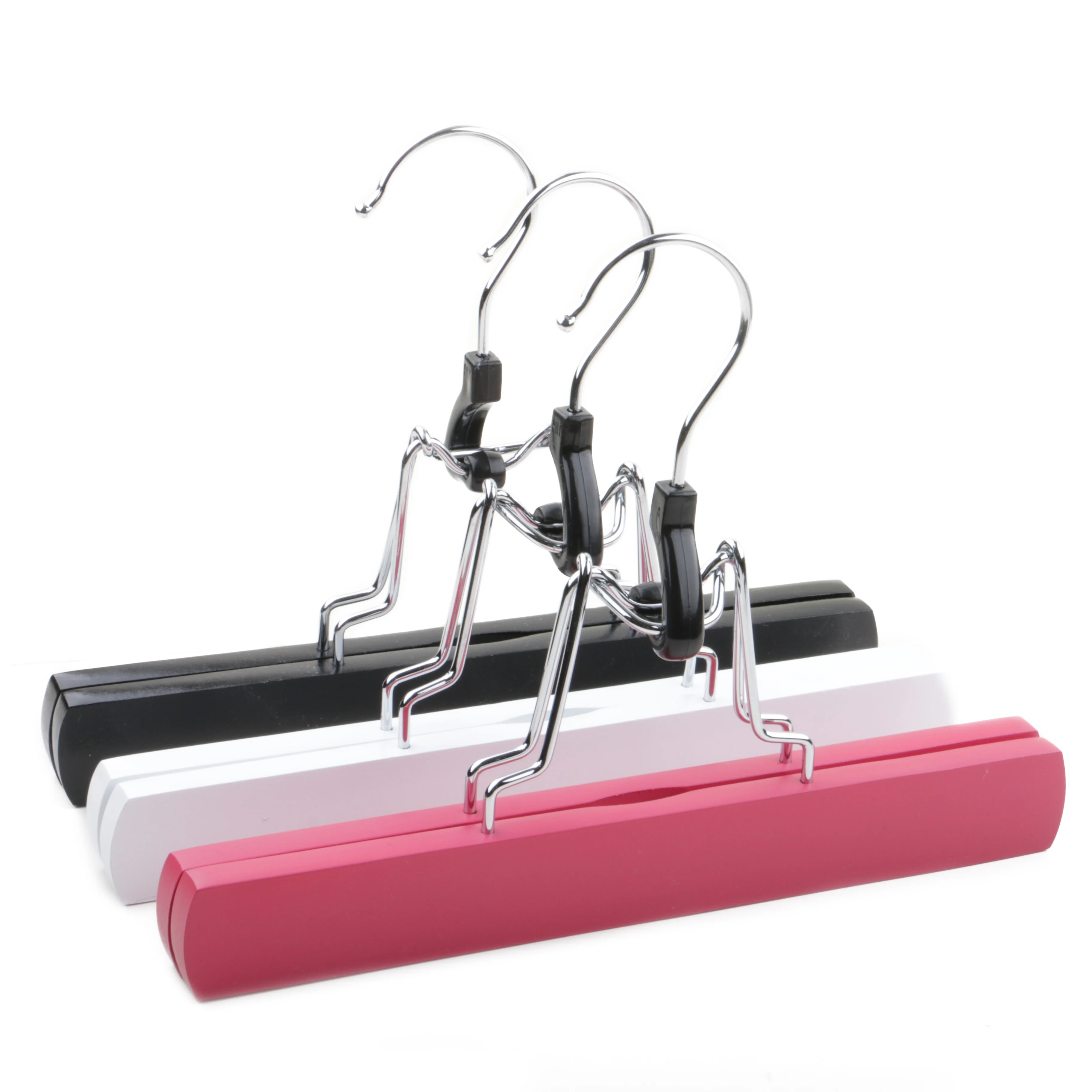 

3pcs/lot Hair Extensions Display Wooden Hanger for Weft & Clip Hair Extension, Wig Storage Holder Clothes Hangers