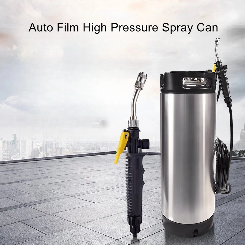 Car film pressure spray can invisible car coat construction tools high pressure spray can transparent film spray bucket