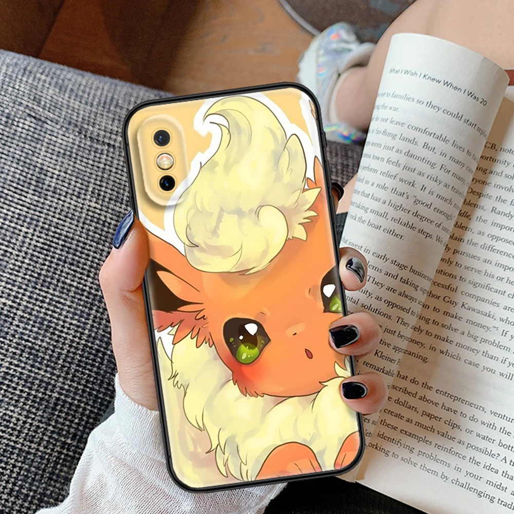 Z43 pokemons eevee Soft Case for Xiaomi Redmi 7A 8 8A 9 9A 9C NFC 10A 9T 10X Note 8T 10 Pro Max 11 11S