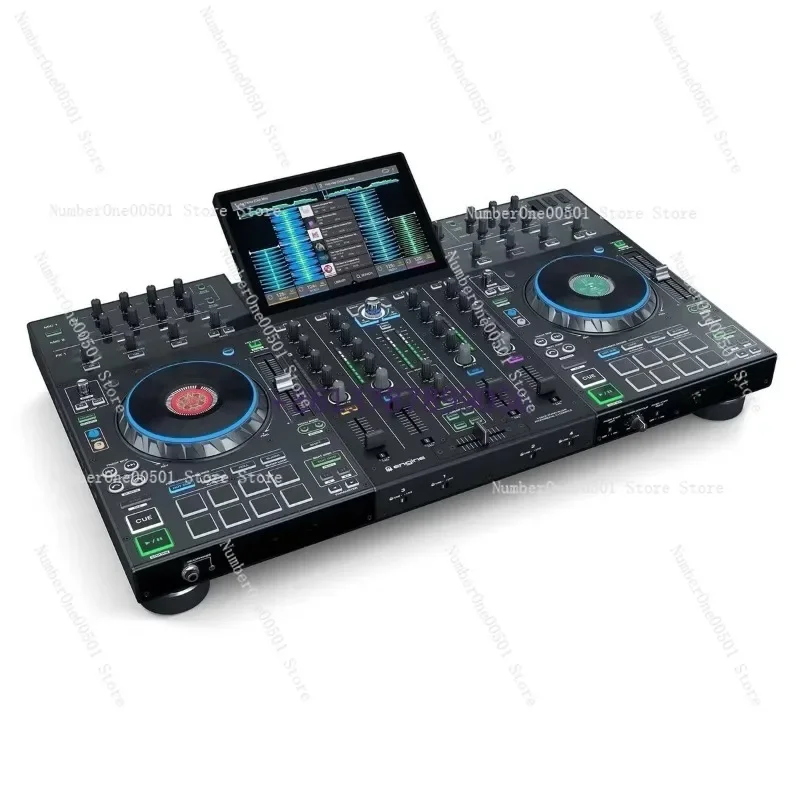 Prime4 digital P4 controller supports dual USB drives built-in sound card and computer support 4-way USB digital DJ disc player