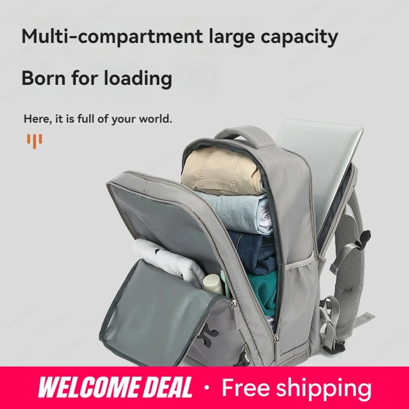Mochila 42x18x29, bolso de cabina unisex, equipaje de mano, ideal para viaje, trabajo y portátil