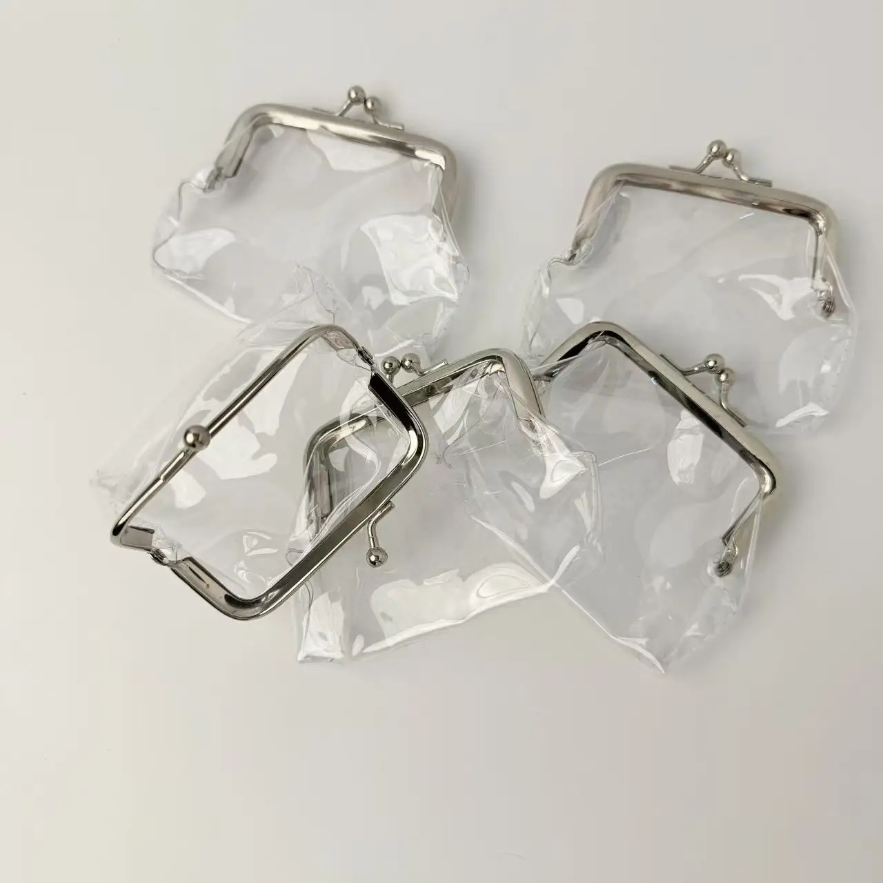 Mini transparent coin purse, cute and versatile small wallet, make up bag,women's fashion accessories.Convenient portable,