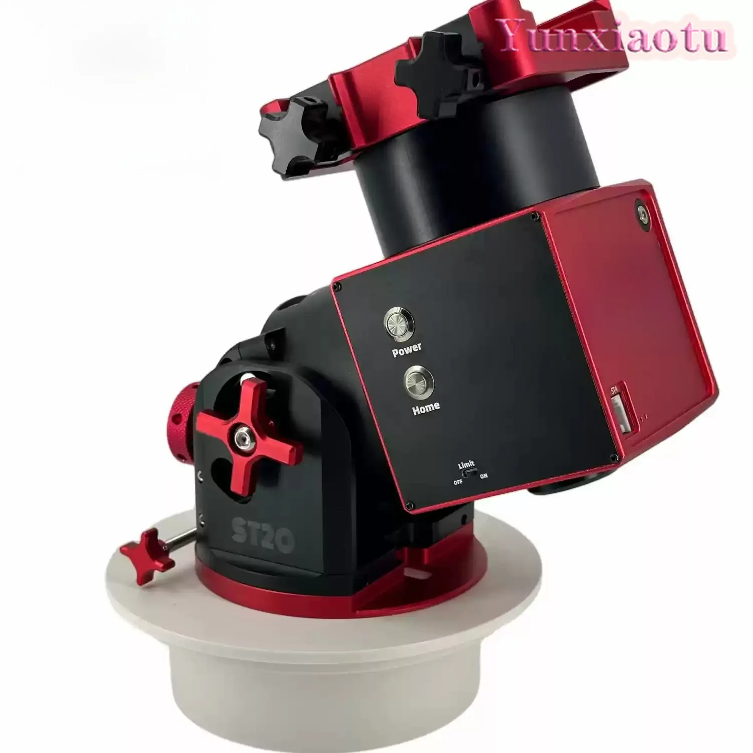 Clearsky ST-20 Harmonic Equatorial Mount with Hub-Dovetail Groove for Astronomical Telescope Compatible with Theodolite Mode