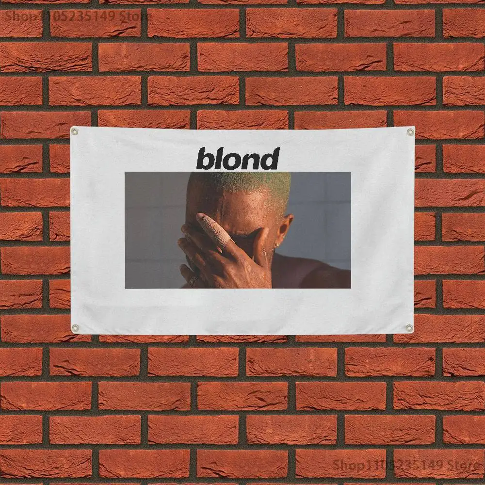 Blond F-Frank Singer O-Ocean Flag Custom Flags Wall Hanging Tapestry Outdoor Decorative flag Background Blanket