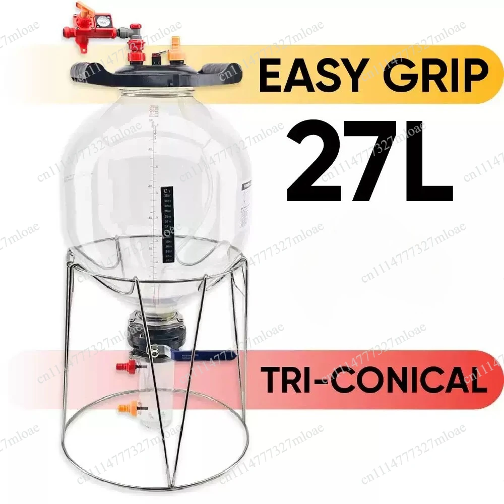 Craft Beer 27L Fermentation Barrel Pressure Fermentation Brewing Equipment Gas Fermentation Barrel