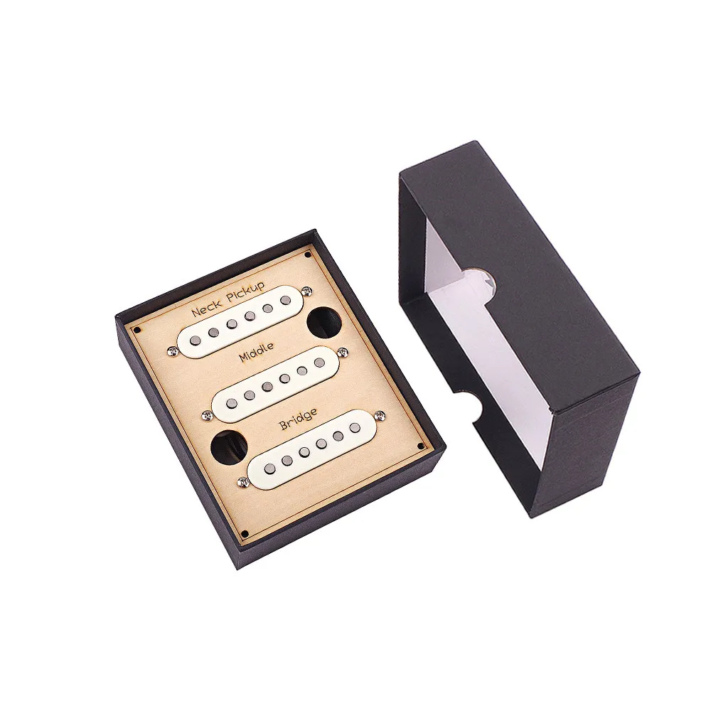 AInico5 Vintage SSS 3 Single Coil Pickup Set Alnico Magnet Strat ST Electric Guitar Guitar Modification Accessories