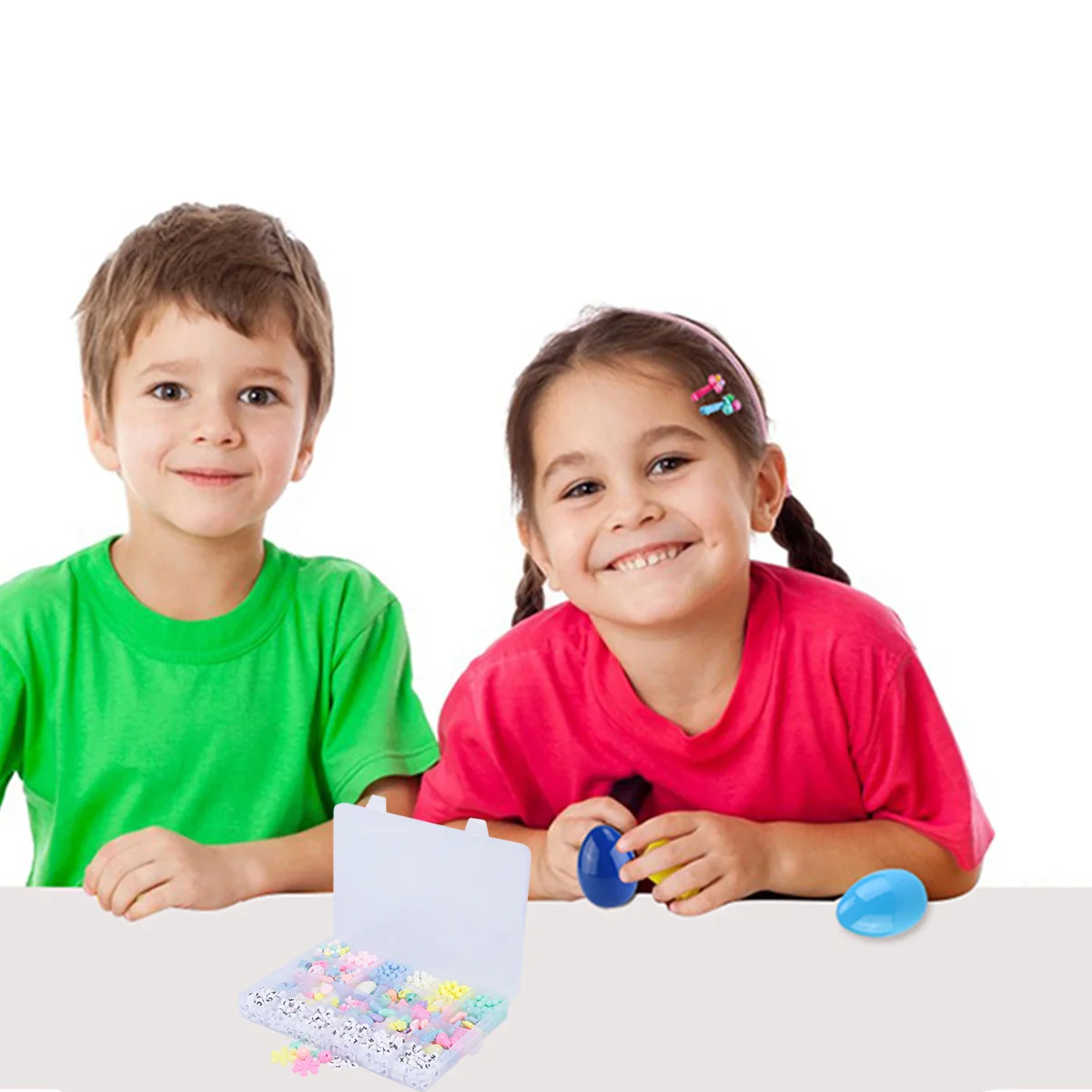 

Colorful Letter Beads Set Spring Shades Large Hole DIY Material for Handmade Craft Kids Art Project Intellectual Development