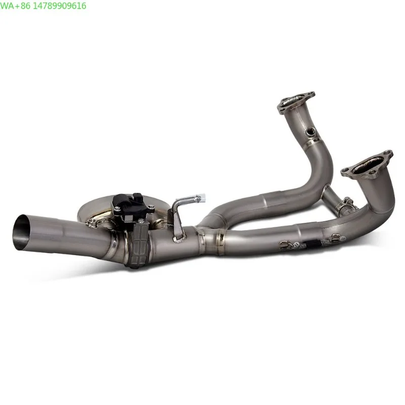 

Forged Exhaust System For MotorcycleFull Kit Exhaust Line For R1250GS 1250GSA 1250gs Titanium Header Escape Front Link Pipe