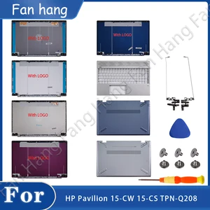Novo caso do portátil para hp pavilion 15-cw 15-cs TPN-Q208 portátil tampa traseira superior capa traseira/base inferior/moldura escudo habitação substituir 8 principais vendas carcaça para notebook - №7
