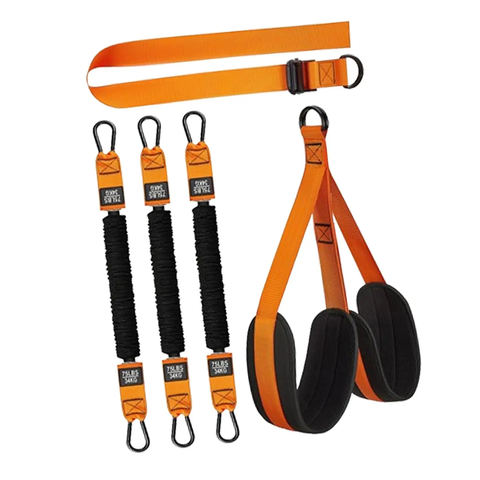 Chin Up Workout Using Pull Up Assistance Bands For Balancing Strength And Flexibility Steel And Soft Rubber Materials