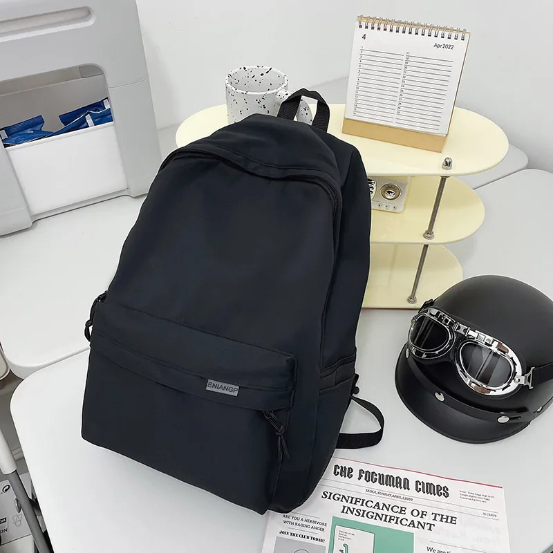 Large Capacity Travel Backpack For Men And Women Simple Leisure Travel Junior High School Student Backpack For College Students