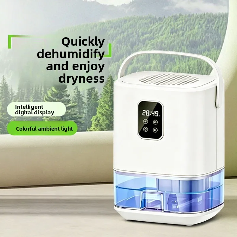 1L Day Compact Dehumidifier 40-70㎡ Quiet Moisture Removal Air Care Machine for Bedroom Basement Home 50Hz 2026 Model 제습기