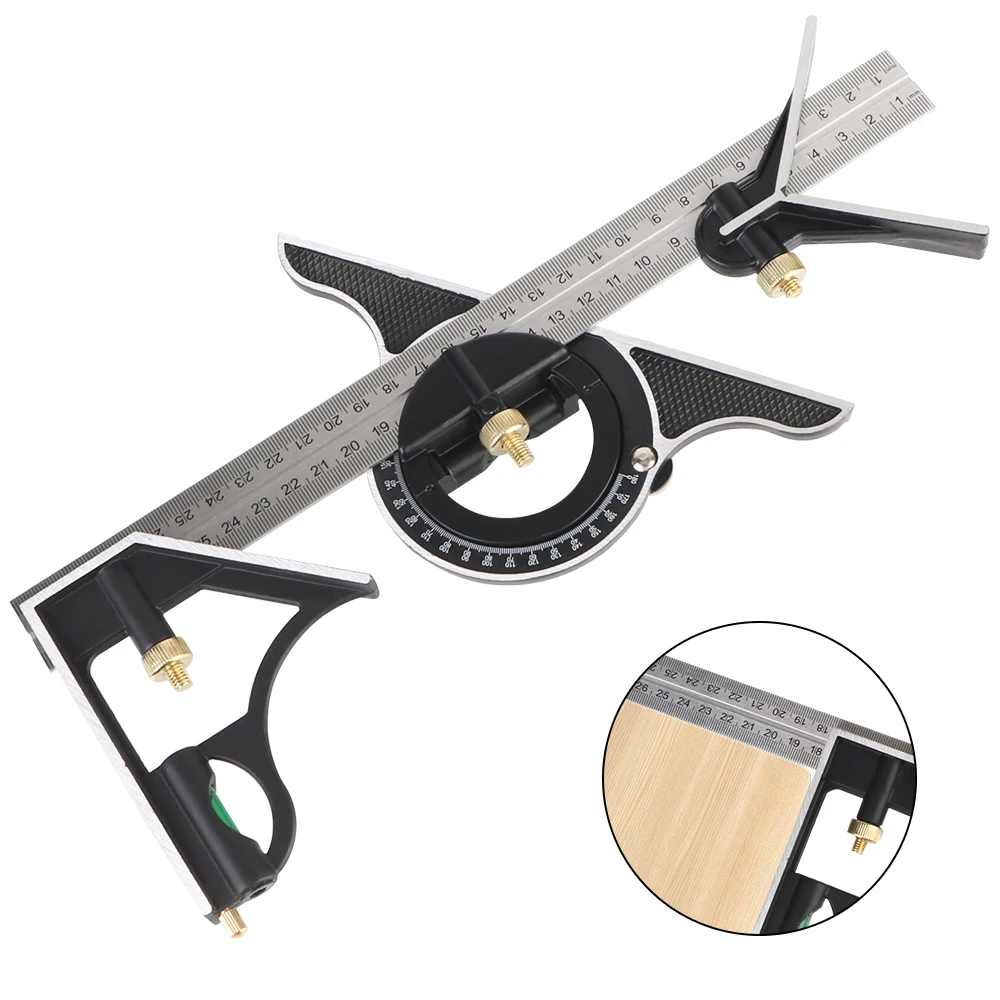 

Miter Saw Saw Protractor Gauge Corner Professional Engraved Scales Precision Angle Finder Measuring Tool Angle Ruler Woodworking