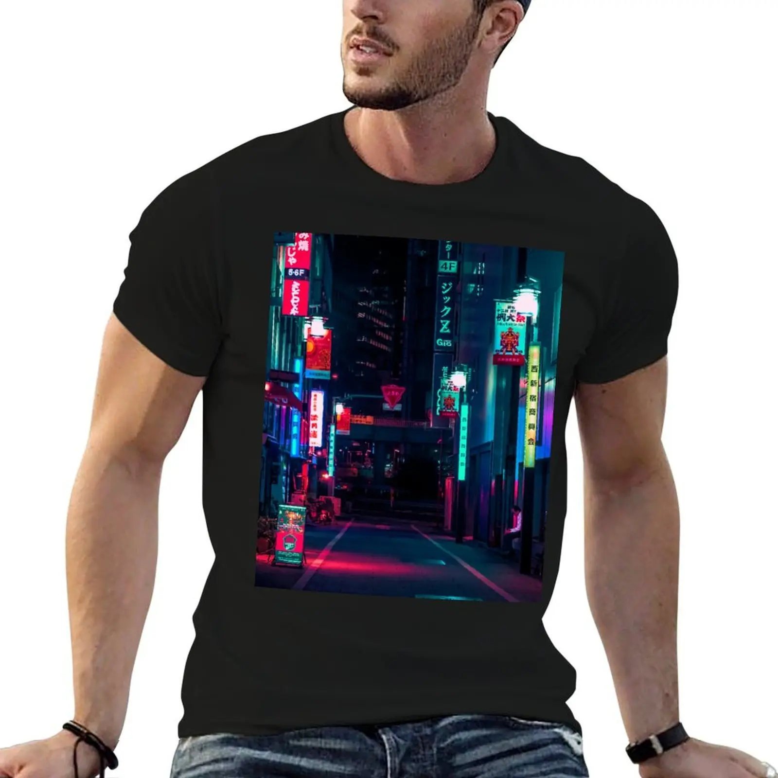 

Neon Signs In Tokyo T-Shirt man tshirt essential t shirt cotton t shirt man T-shirt