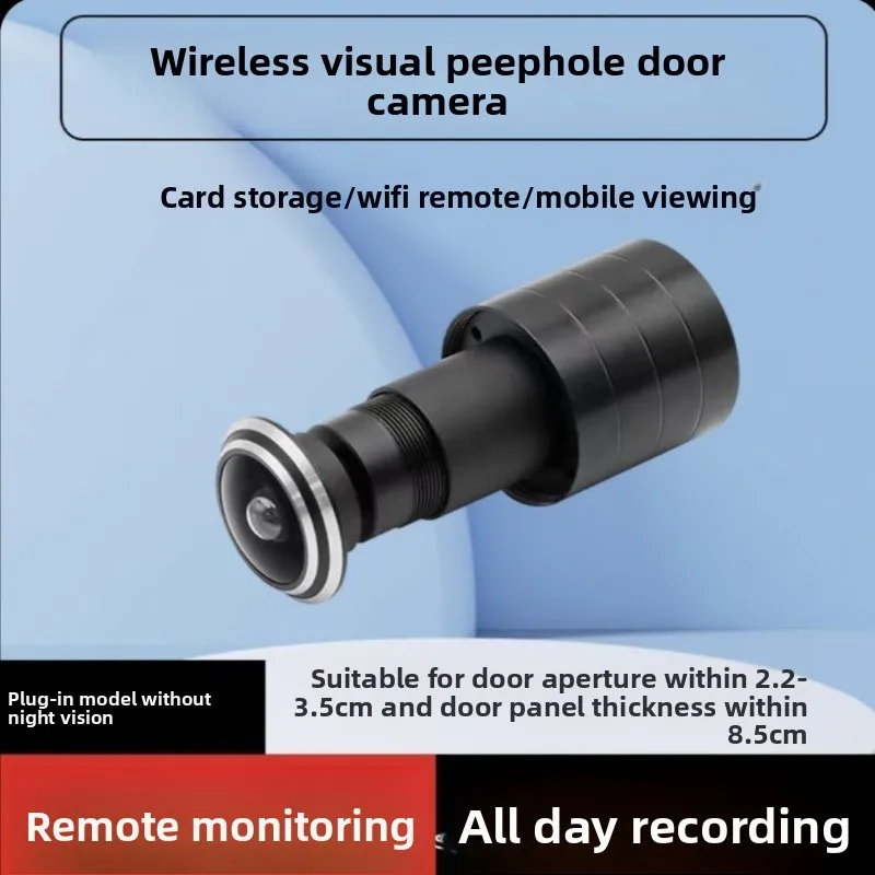 

Tuya Smart WiFi «кошачий глаз», широкоугольный мониторинг 160 градусов, визуальная домашняя дверная зеркальная камера, дверной звонок, семейная интеллектуальная система