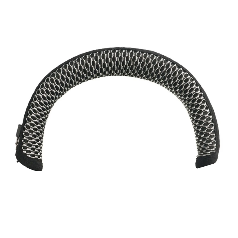 Cómodo cojín de diadema de repuesto para auriculares QC45, cubiertas con cremallera para el haz de cabeza, mejora la experiencia