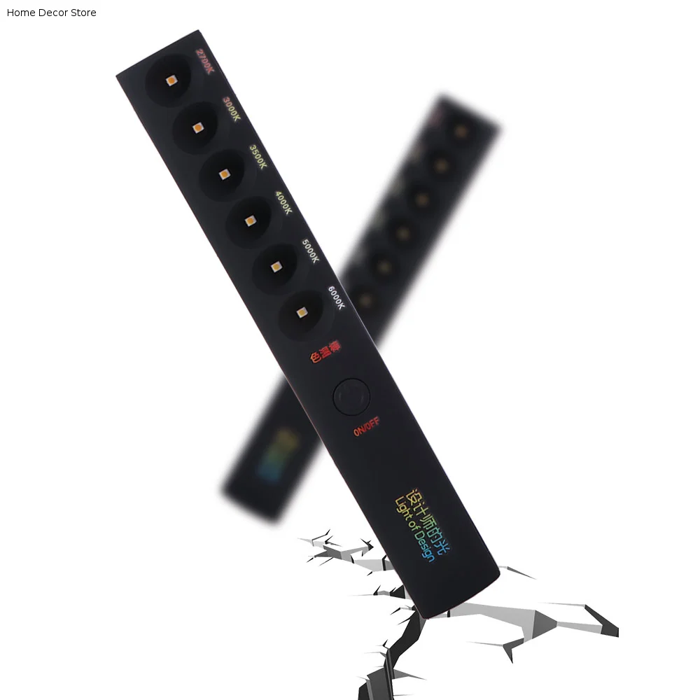 Spotlight Portable Color Temperature Stick 6 Modes Rechargeable Designer's Light Multifunction Handheld