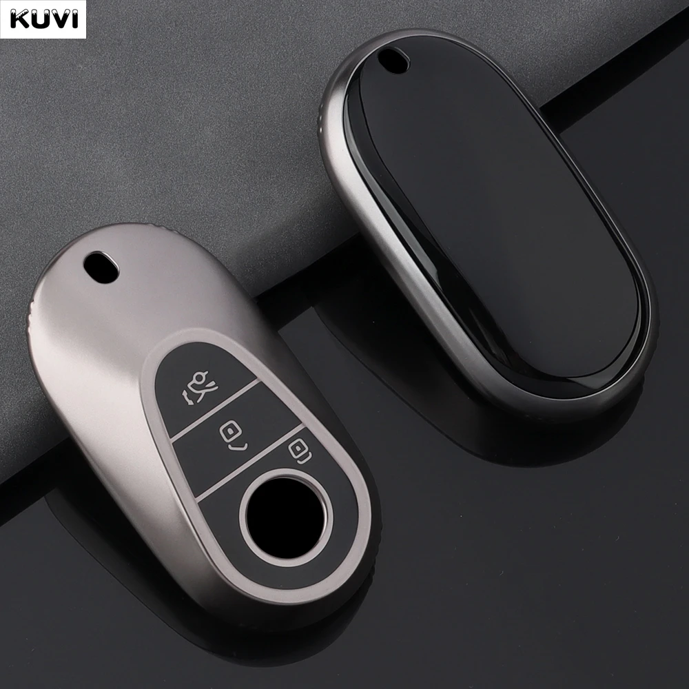 10PCS/LOT TPU Car Key Case Cover Shell Fob For Mercedes Benz C E S Class W206 W223 W214 GLA GLB GLC CLA CLS E300 S450 S580 S500