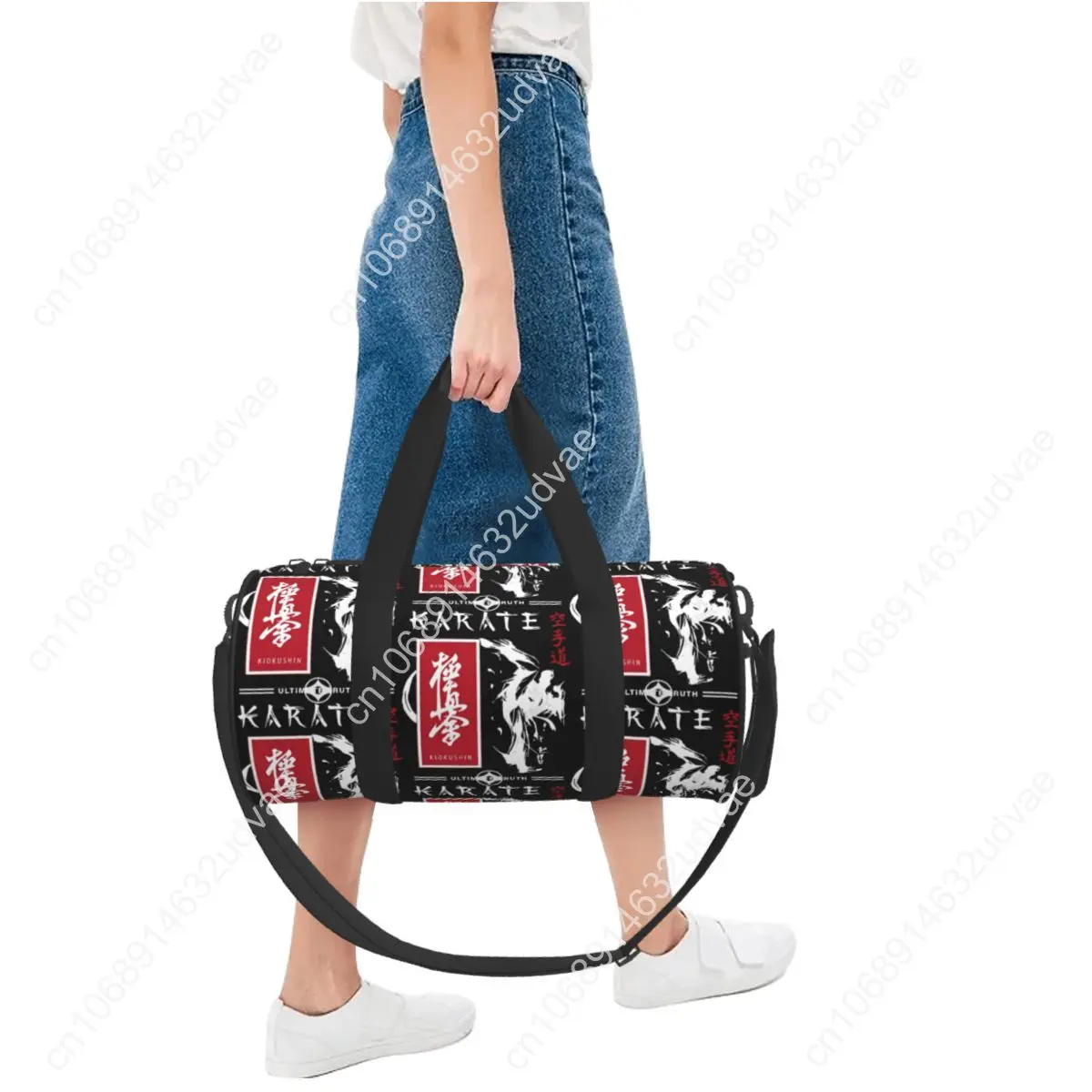 Kiokushin Karate Sport Bags Gym Accessories Gym Bag Oxford Men Women Custom Handbag Travel Training Vintage Fitness Bag