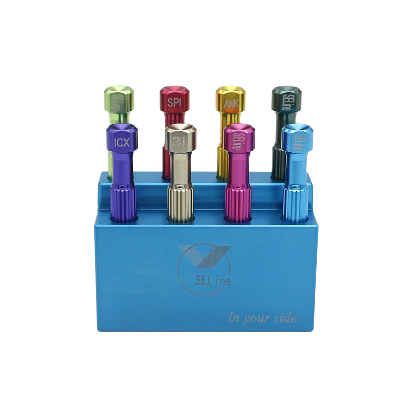 

2022 Hot Sales Dental Lab Implant Screwdriver Set 8 Pcs Mini Technical Screwdrivers Mechanic Micro Screw Drivers Kit