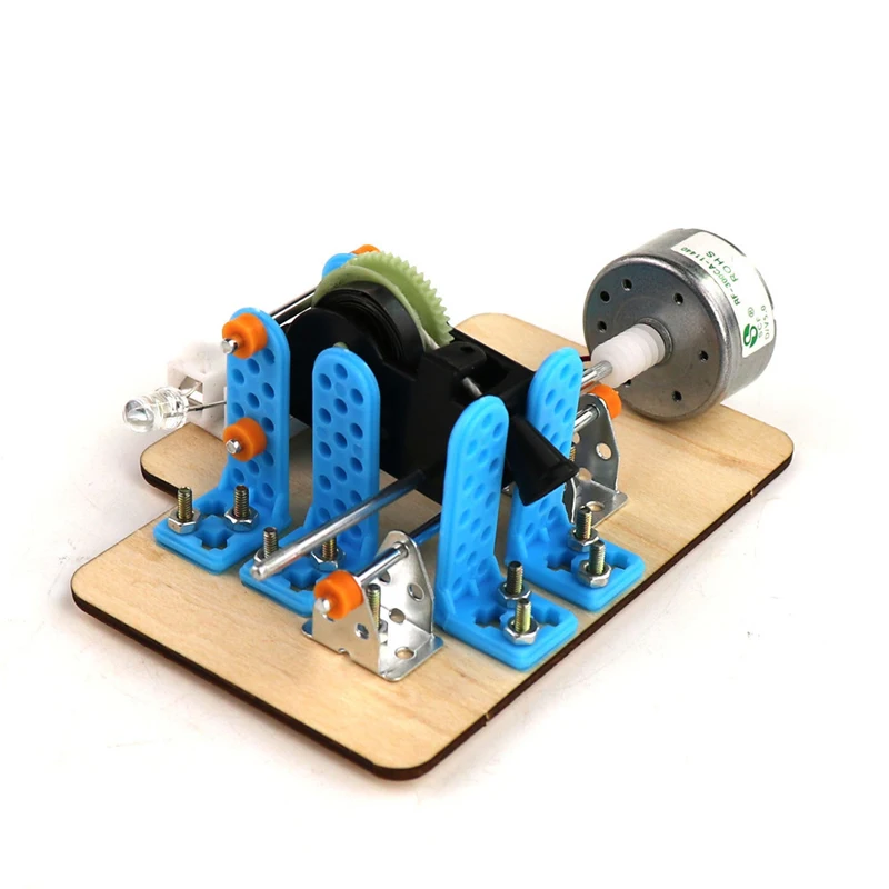 

Physics STEM Technology Gadget Kids Science Toys Winding Generator Educational Toys for Children DIY Craft Toy