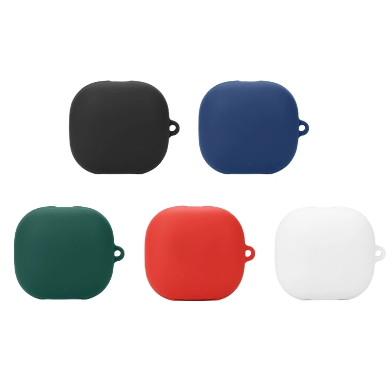 กระเป๋าใส่แบบกันรอยขีดข่วน ผิวกันกระแทก เหมาะสำหรับหูฟัง 4 ที่อยู่อาศัยกันฝุ่น ปลอกซิลิโคนล้างทำความสะอาดได้