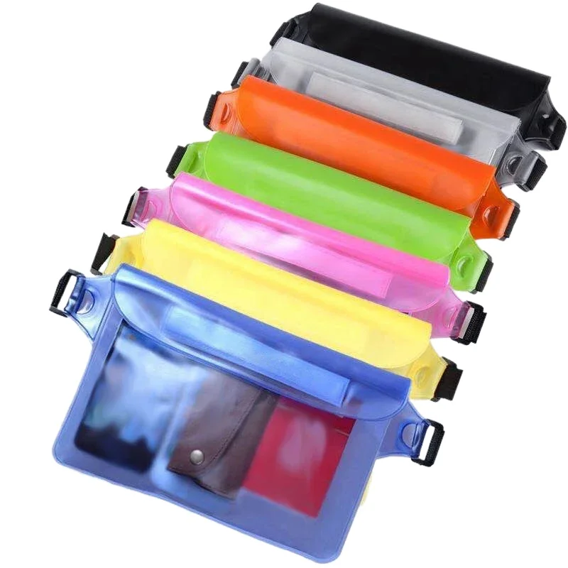 

Waterproof Swimming Bag Sealing Drift Diving Waist Pack Skiing Underwater Phone Case Cover Dry Shoulder Bag for Beach Boat Sport