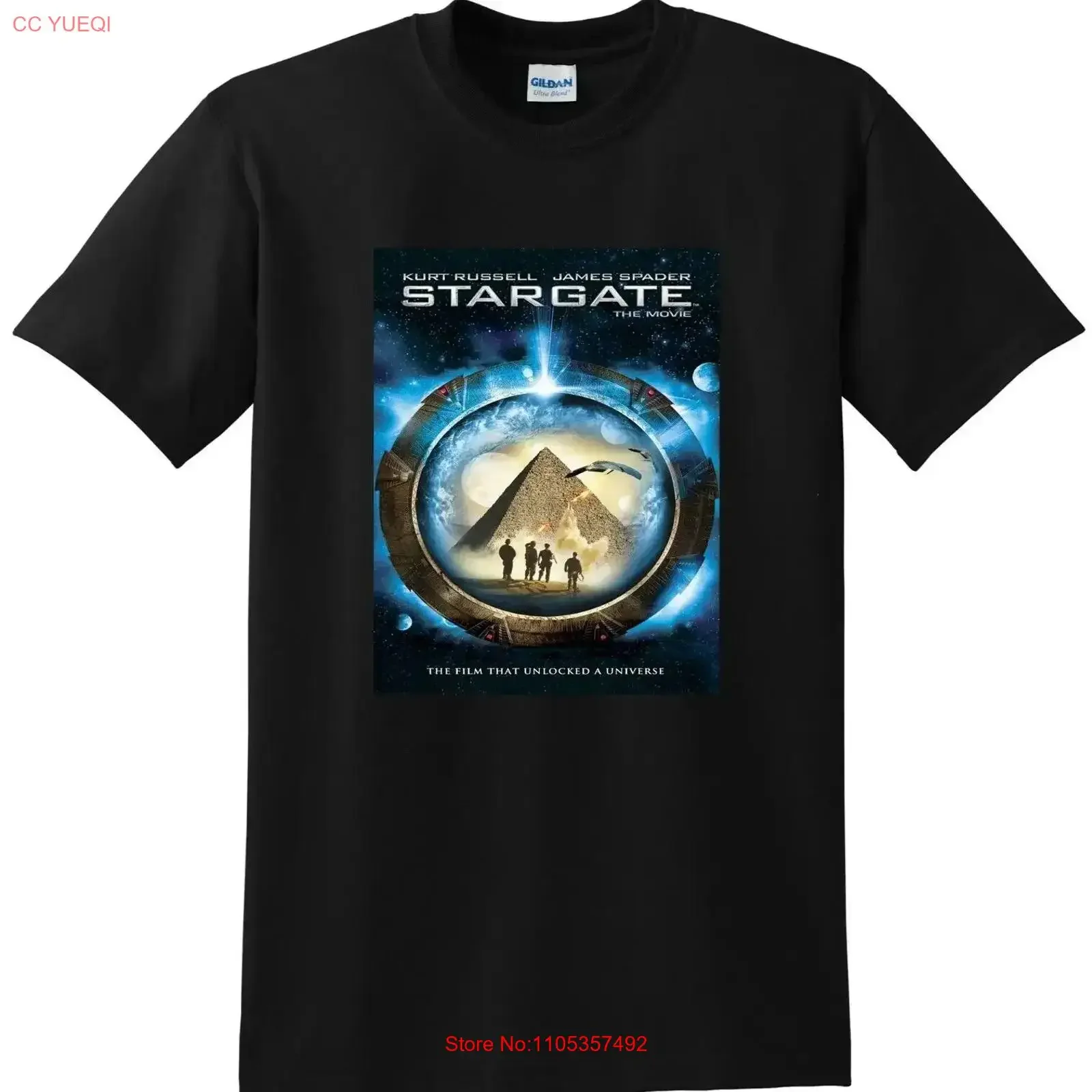 Camiseta STARGATE 1994 con diseño de portada de DVD 4K Bluray, Tallas S, M, L, XL, Estilo Vintage, Lavado, Suave, Moda Urbana para Hombre