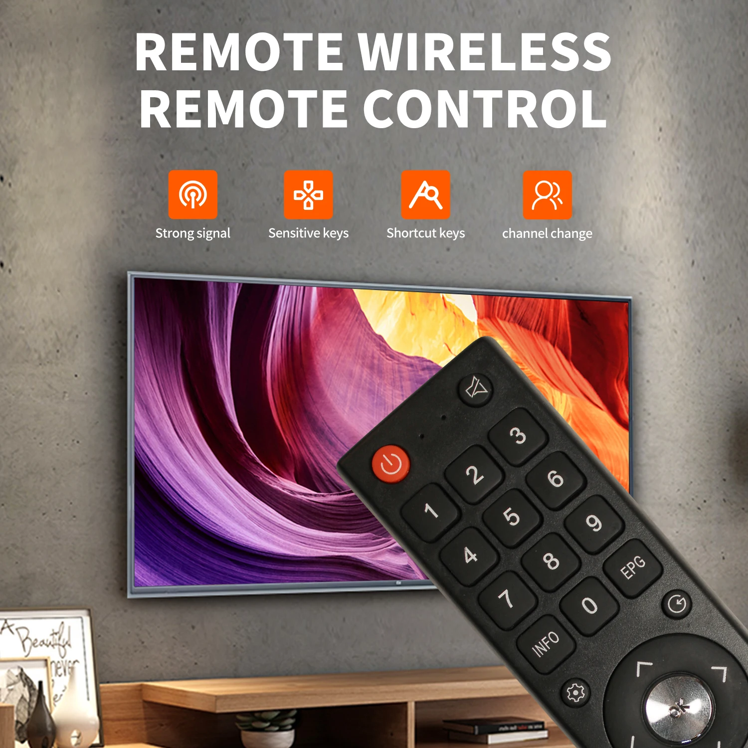 New Remote GCBLTV02ADBBT for CHIQ Smart TV U55H7A U58H7A U43H7A Controller with Aiwa LED Remote Control Without Voice