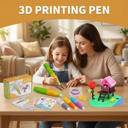 High-quality 3D Pen Set for Kids Boys Girls Birthday Chrismas Gift 3d Printing Pen Low Temperature with 100M PCL Filament 3d Pen