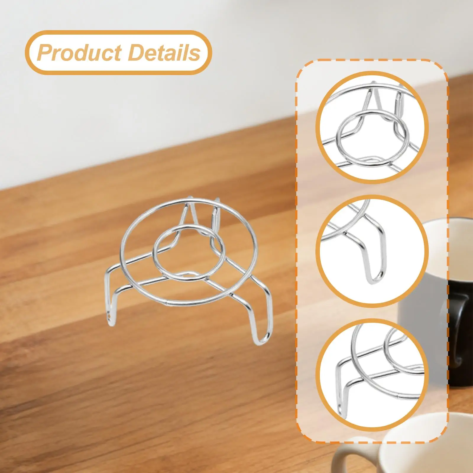 Mini Stainless Steel Steamer Rack for Small Pots Efficient Quail Egg Steaming Accessory Cooking Trivet Stand