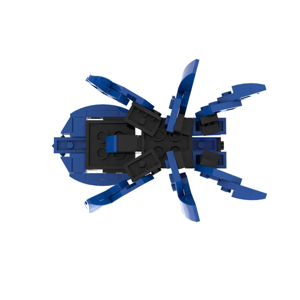 MOC Insect Mecha Spider Robot Tanks With Cannon Building Block set Animal Mechanical Poison Spider Brick Toys for Children Gift