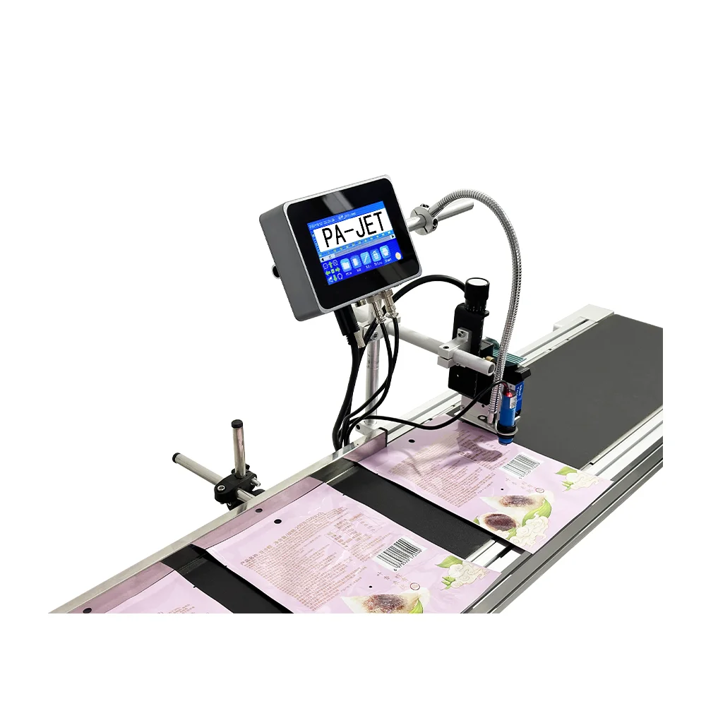 online inkjet printer Fully-automatic Expiry Date Coding Machine Online Industrial Inkjet Printer On Wood Metal