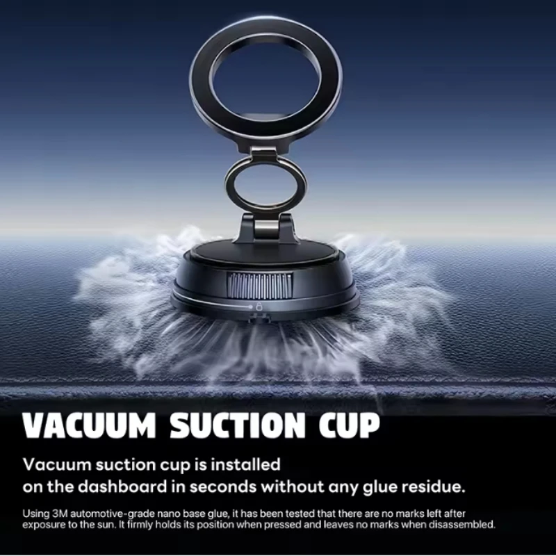 720 ° حامل هاتف MagSafe حامل حلقي للهاتف المغناطيسي دواسة القدم قبضة مغناطيسية مناسبة لهاتف iPhone 17 16 15 14 Android للياقة البدنية #6