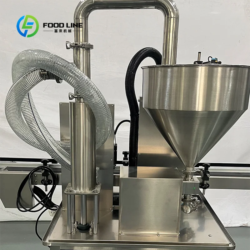 Custom automatic paste filling machine servo liquid bottling equipment high output for food sauce edible oil processing plant