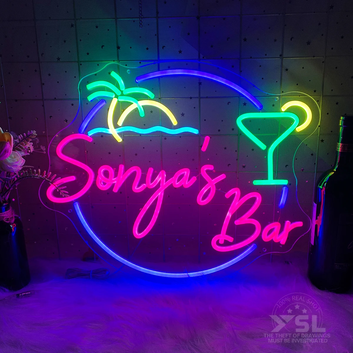 Sonyas Custom-made neon signs for bars and nightclubs, parties create the atmosphere to make your bar and party more dynamic