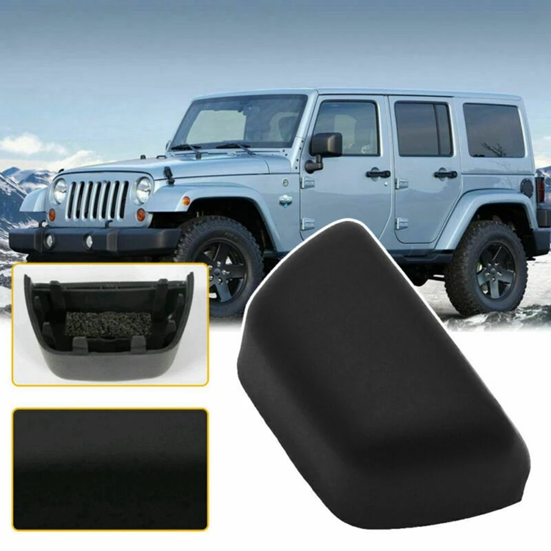 2X For 2011-2018 Jeep Wrangler JK Accessories Seat Belt Rear 2Nd Row Seat Belt Turning Loop Cover 5HU37DX9AC