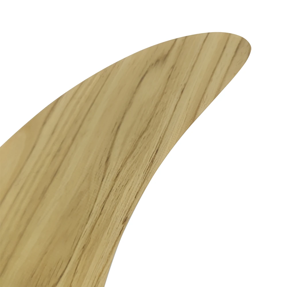 زعنفة Longboard من ألياف الزجاجية المصنوعة من الخيزران لركوب الأمواج، زعنفة مركزية كبيرة للوح التزلج، زعانف واحدة، 7 بوصة، 8 بوصة، 9 بوصة، 10 بوصة، 25 بوصة