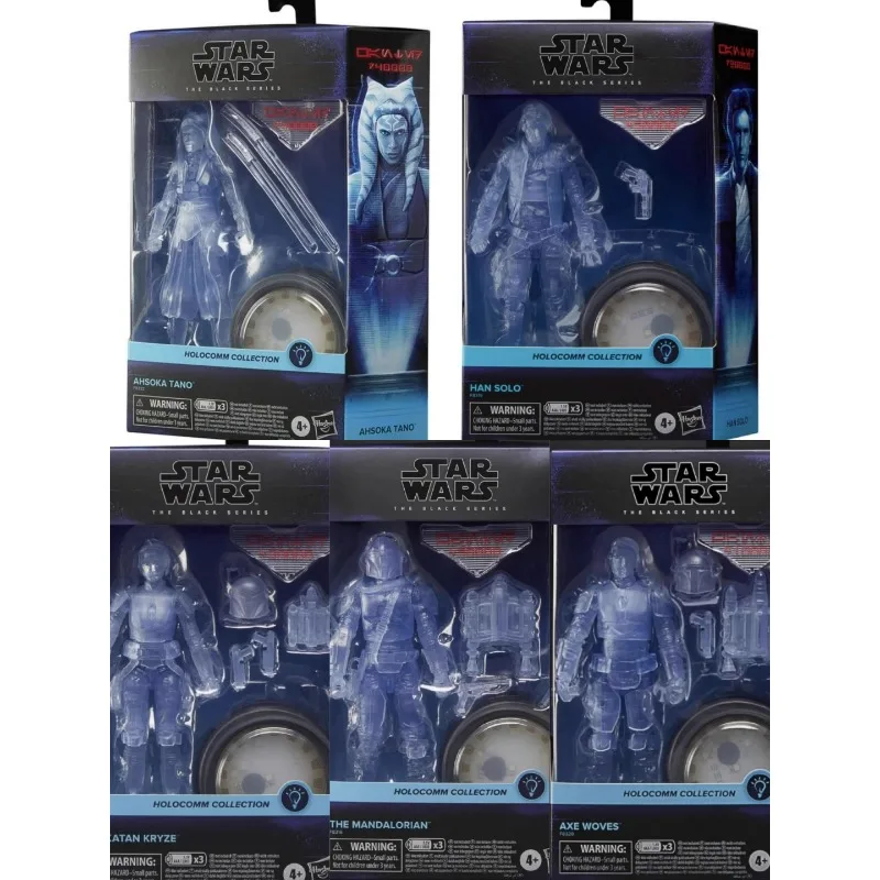 

Hasbro Звездные войны Черная серия Bo-Katan Kryze 6 "фигурка синий голографический эффект фигурка Коллекционная игрушка