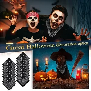 Bohemian Hair Bandana, gedruckt für Männer und Frauen, Unisex -Bandanas, Puls -Wraps, Gesichtsmaske, Schal, Hip -Hop -Mode, draußen 10 Hauptverkaufskind -Tablet mit Chip - №2