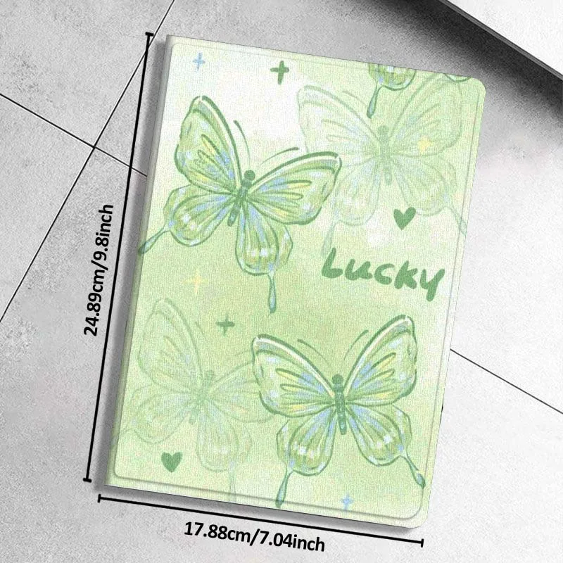 فراشة الكتابة على الجدران نمط لباد برو 10th 11th 5th 6th 7 8 9 2 gen 11 13 M4 M5 10.2 9.7 12.9 10.5 10.9 بوصة اللوحي #3