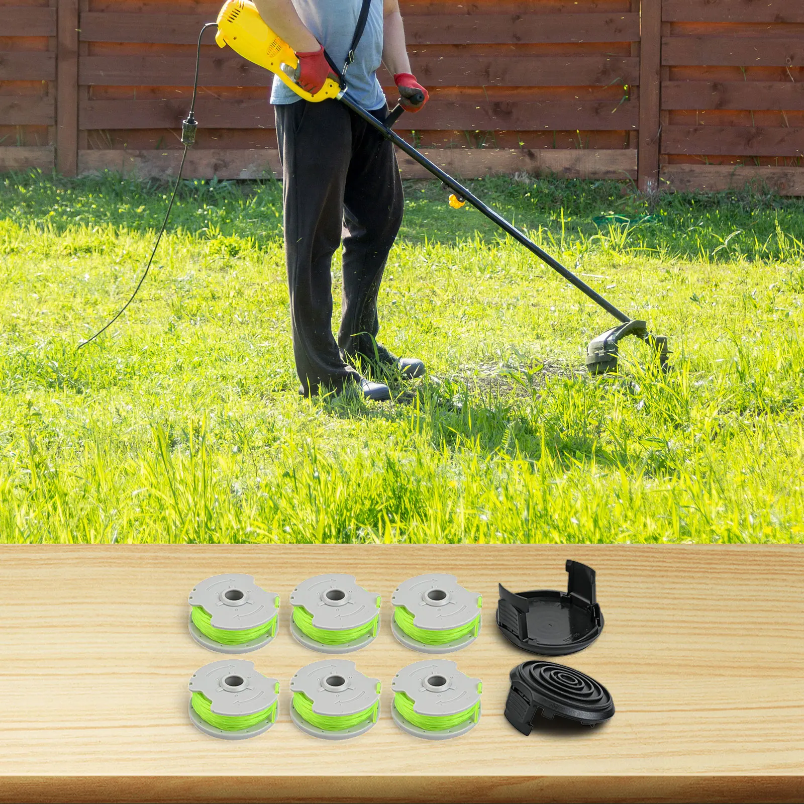 Efficient Garden Trimming Tool String Trimmer Parts As Picture String Trimmer 20 Feet Cutting Line Aerodynamic Shape